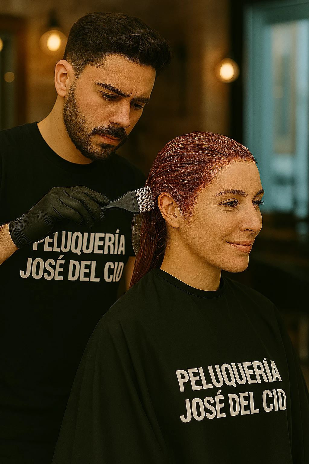 COLOR Y CORTE PELO LARGO 